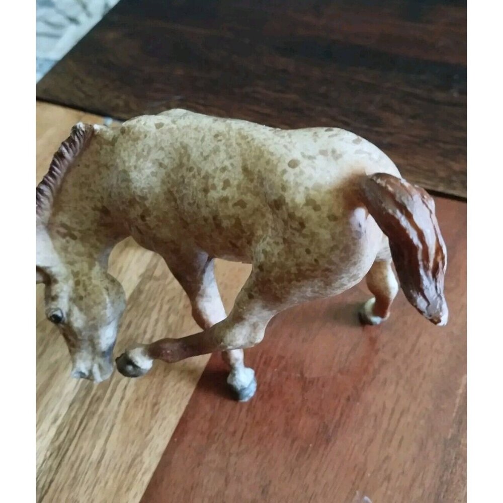 BREYER VINTAGE RED ROAN SCRATCHING FOUL #170 - Picture 2 of 5